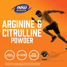 NOW Foods, Sports, Arginine & Citrulline Powder, 12 oz (340 g)