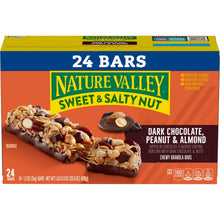 Nature Valley Sweet and Salty Nut Bars, Dark Chocolate Peanut Almond, 24 Bars, 28.8 oz