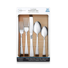 Mainstays 20-Piece Stainless Steel Camfield Flatware Set