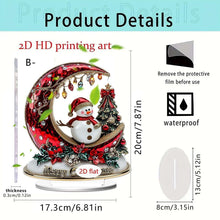 Christmas Fireplace Decorations, Winter Table Decorations Table Christmas Decor, Christmas Decor Indoor Xmas Table Decorations(1PCS)