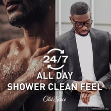 Old Spice Men's Swagger Body Wash Pump, Cedarwood Scent, 24/7 Shower Fresh, 2 pk./33.4 oz.
