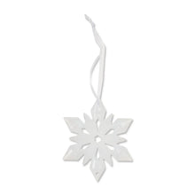 Red & White Snowflakes Mini Christmas Ornaments, 4 Count, by Holiday Time