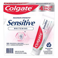 Colgate Sensitive Whitening Toothpaste, Cavity Protection Mint Toothpaste Gel, 4 pk./6 oz - USA MEGA SHOP