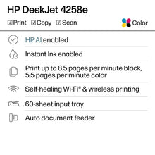 HP Deskjet 4258E All-in-one Printer
