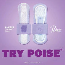 Poise Incontinence & Postpartum Pads for Bladder Leaks, 6 Drop Ultimate Absorbency, Long Length, 120 ct.