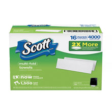 Scott Multi-Fold Paper Towels, 16 pk./4,000 towels per case