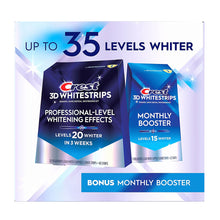 Crest 3DWhitestrips Professional Effects Advanced and Supreme Bright Boost At-Home Teeth Whitening Kit