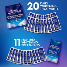 Crest 3DWhitestrips Professional Effects Advanced and Supreme Bright Boost At-Home Teeth Whitening Kit