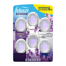 Febreze Bath Air Freshener - Mountain, Lavender & Downy Calm Scents, 6 ct. - USA MEGA SHOP
