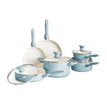 GreenPan Rio 10-Pc. Cookware Set - Blue