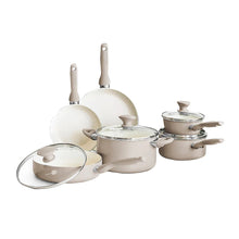 GreenPan Rio 10-Pc. Cookware Set - Taupe
