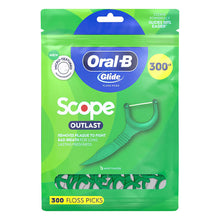 Oral-B Glide Scope Outlast Dental Floss Picks, Mint, 300 ct.