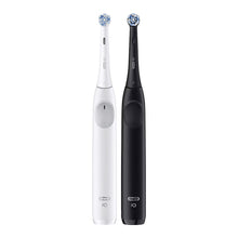 Oral-B iO Series 2 Deep Clean Rechargeable Electric Powered Toothbrushes, Pure White, Night Black, 2 ct.