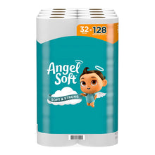 Papel higiénico Angel Soft Mega Roll, paquete de 32 rollos (320 hojas por rollo).