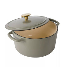 Sur La Table 3.5-Qt. Enamel Cast Iron Dutch Oven with Lid - Green