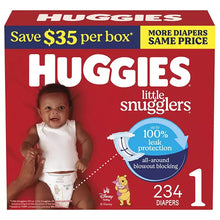 Huggies Little Snugglers Baby Diapers (Select Size) - USA MEGA SHOP