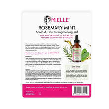Mielle Rosemary Mint Scalp & Hair Strengthening Oil, 3 pk./2 fl. oz.