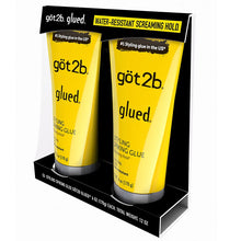Got2b Glued Styling Spiking Hair Gel, paquete de 2/6 oz.