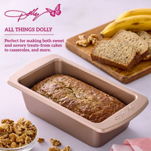 Dolly Parton Butterfly Stamp Carbon Steel Non-Stick Loaf Pan