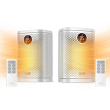 DREO 10" Atom Core Ceramic Space Heaters with Oscillation 2 pk.