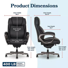 La-Z-Boy Westley Big & Tall Executive Office Chair With Active Lumbar Support