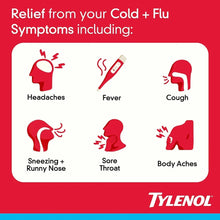 Tylenol Day & Night Cold + Flu Combo Pack, 72ct (48 Day + 24 Night)