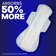 Always Maxi Overnight Pads with Wings for Women, Size 5, Extra Heavy Overnight Absorbency, 66 ct.
