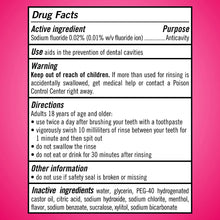 TheraBreath Anticavity Fluoride Mouthwash - Sparkle Mint, 2 pk./1L