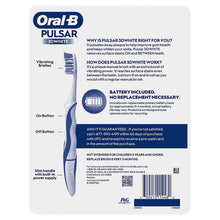 Oral-B Pulsar 3D White Battery Powered Toothbrush, Soft, 5 ct.