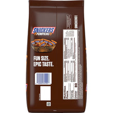 Snickers Pumpkin Fun Size Milk Chocolate Individually Wrapped Halloween Candy, 24.75 oz.