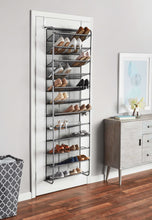 Mainstays Over-the-Door Hanging Shoe Rack, Fits up to 36 pairs, Space Saving, Mesh Lined Tear Resistant