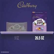 CADBURY MINI EGGS Milk Chocolate, Easter Candy Bag, 26.5 oz