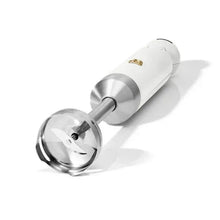 Beautiful Cordless Immersion Blender with Chopper, Whisk & Measuring Cup, White Icing by Drew Barrymore