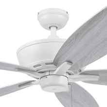 Mainstays 60in White Traditional Indoor Outdoor Ceiling Fan