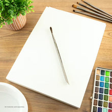 Bee Paper - Bee Inspired 9"x12" Studio Watercolor Paper Pad, 50 Sheets, Top Tape, 140lb. 300GSM