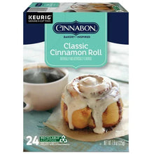 Cinnabon Classic Cinnamon Roll Flavored K-Cup Coffee Pods, Light Roast, 24 Count for Keurig Brewers