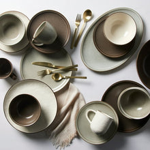 Better Homes and Gardens Banks Cream 12-Piece Stoneware Dinnerware Set