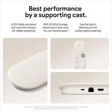 Google TV Streamer 4K - Fast Streaming Entertainment on Your TV with Voice Search Remote - Watch Movies, Shows, Live TV, and Netflix in 4K HDR - Smart Home Control - 32 GB of Storage - Haze