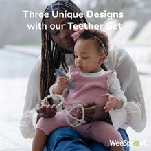 WeeSprout Teethers for Baby, Silicone Toys for Infant Teething