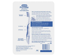 Oral-B 3D White Pulsar Medium Toothbrushes, 4 ct