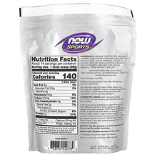 NOW Foods, Sports, Organic Plant Protein Powder