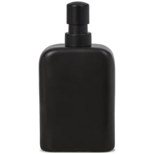 Mainstays Ceramic Kitchen Soap Dispenser with Pump and Sponge Holder, Sink Caddy Organizer for Dish Soap, Sponge and Cleaning Supplies, Black