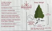 3_Pre-LitWinstonPineArtificialChristmasTreewithMulticolorLEDLights_byHolidayTime2 - USA Mega Market