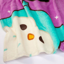 Squishmallows Kids Purple Print Fleece Bed Blanket, Twin/Full
