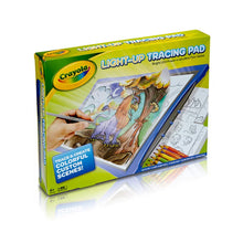 Crayola Light-Up Tracing Pad, Blue, Colored Pencils, Arts & Craft Supplies, Art Toys, Screen Free Activity, Gift for Kids & Artists