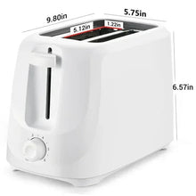 Mainstays 2-Slice Toaster with 6 Shade Settings and Removable Crumb Tray