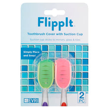 EVRI Flippit Toothbrush Holders, 2 count