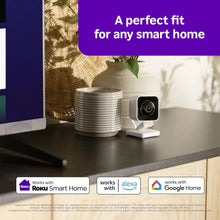 Roku Indoor Camera SE - Home Security - 2-Pack - Wired Security Camera with 1080p HD & Wi-Fi 6
