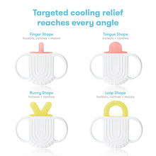 Frida Baby Not-Too-Cold-to-Hold Teether Toy for Infant Sore Gum Relief, 3 Pieces