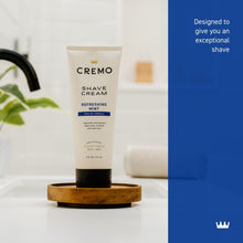 (3 pack) Cremo Men's Cooling Shave Cream, Refreshing Mint Scent, 6 fl oz